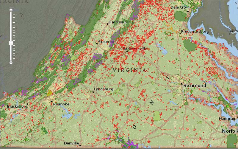 DCR's Conservation Lands Database